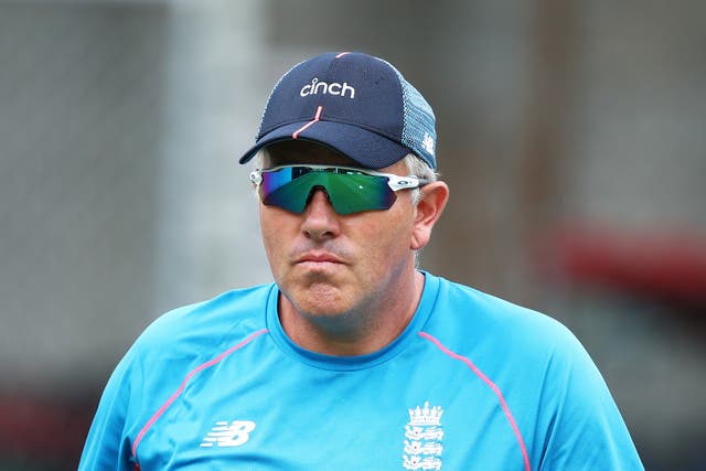 Chris Silverwood’s future remains unclear as England review their disastrous Ashes campaign (Jason O’Brien/PA)