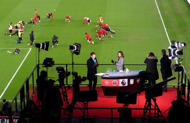 BT Sport has announced a proposed partnership with Eurosport (Stu Forster/PA)