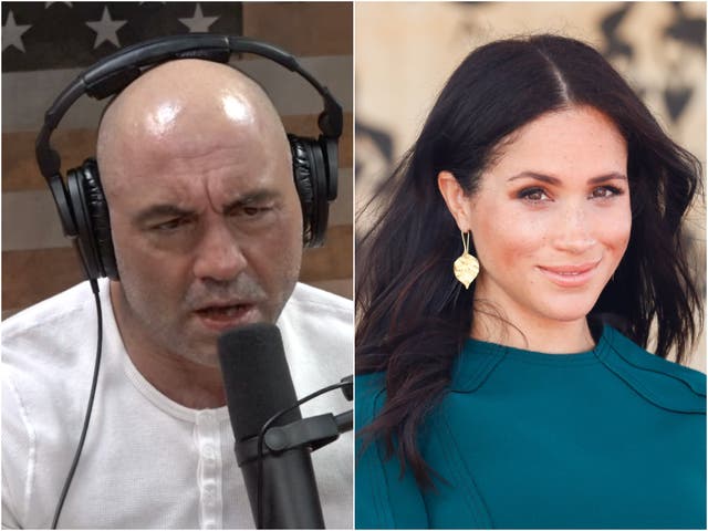 <p>Joe Rogan opina sobre Meghan Markle en antiguo episodio de podcast, imita a la Reina Elizabeth </p>