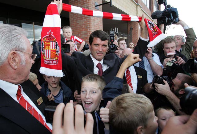 Roy Keane was in charge at Sunderland from 2006 to 2008 (Owen Humphreys/PA)