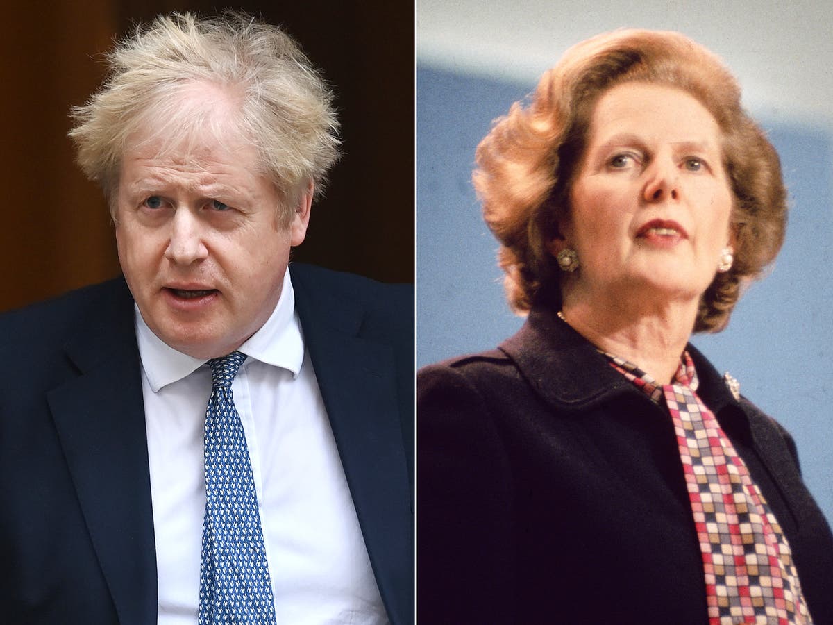 Boris Johnson says Margaret Thatcher would have supported National ...