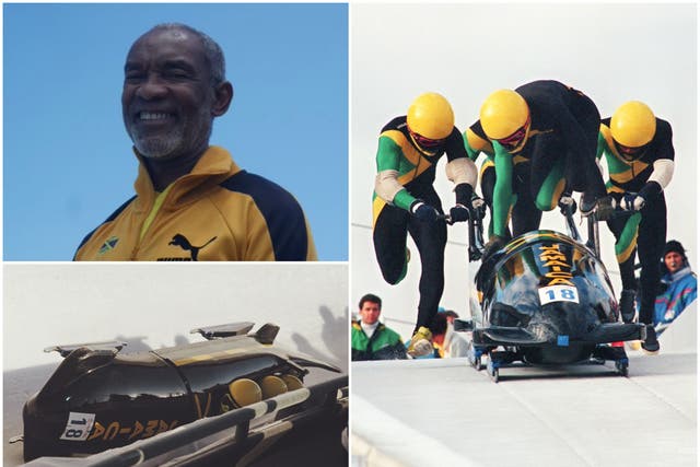<p>The Jamaican bobsleigh team, driven by Dudley Stokes, famously competed for the first time in the 1988 Winter Olympics</p>