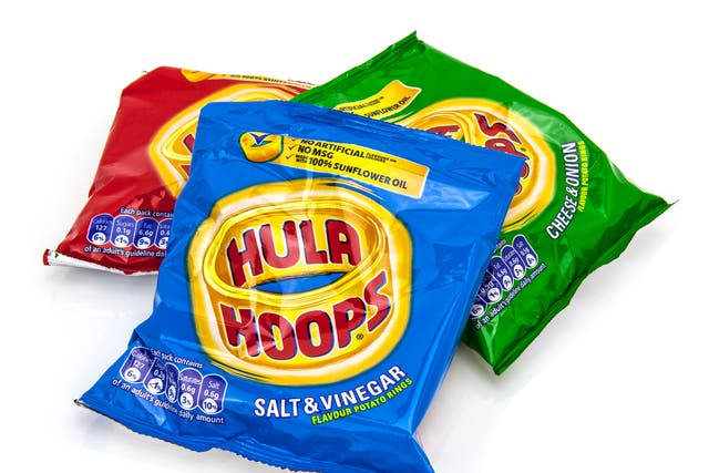 <p>Hula Hoops could be missing from shelves until March</p>
