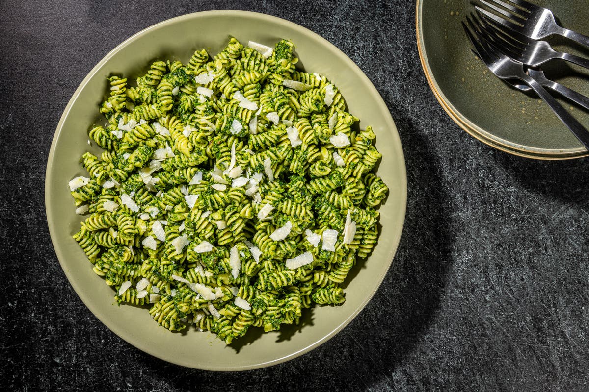 Want to mix your pesto up this winter? Try this kale version