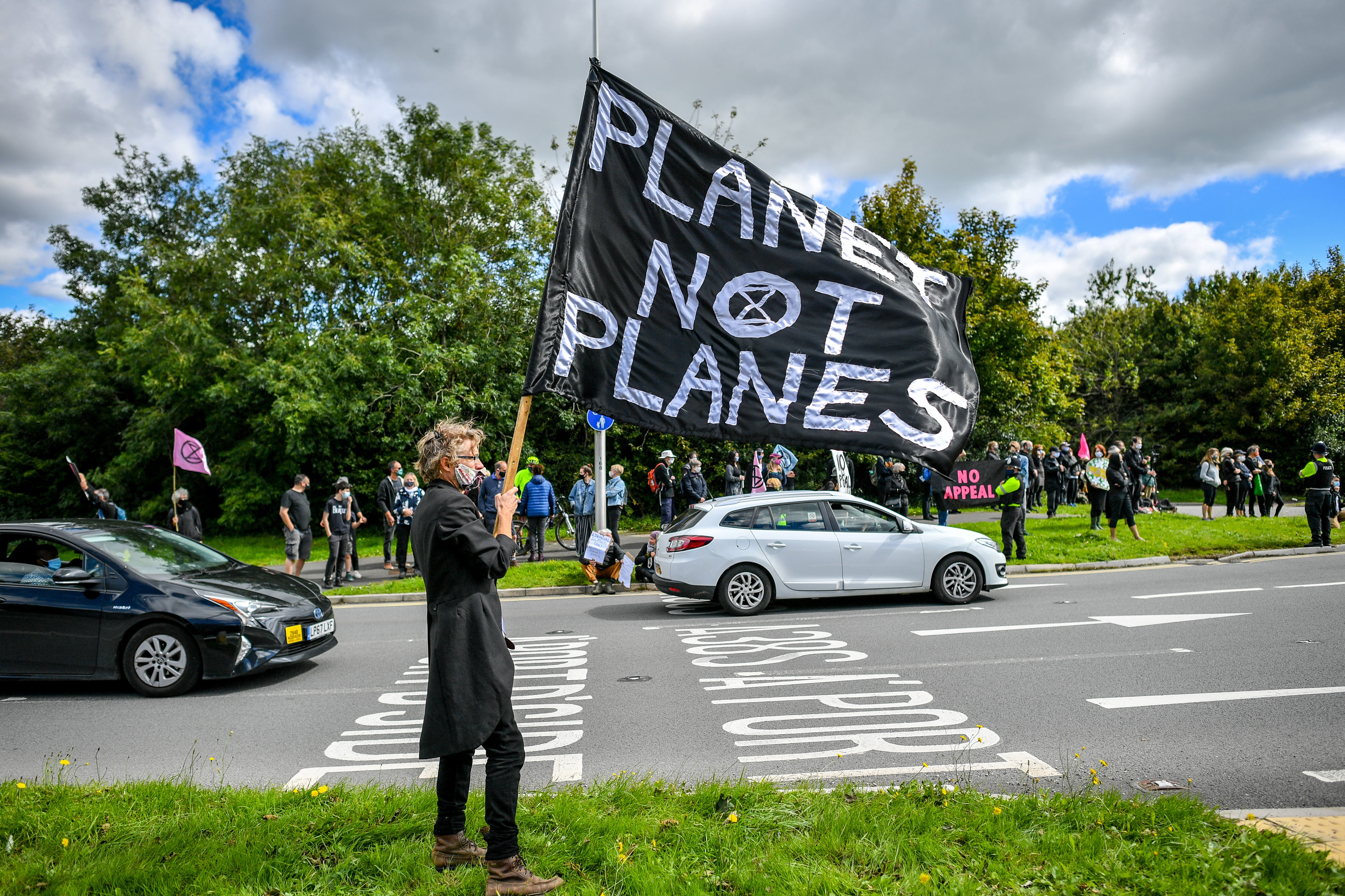 Plans to expand Bristol Airport have met opposition from climate change activists, as well as local politicians (Ben Birchall/PA)