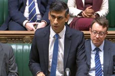 Rishi Sunak announces £350 help package to take ‘sting’ out of rising bills