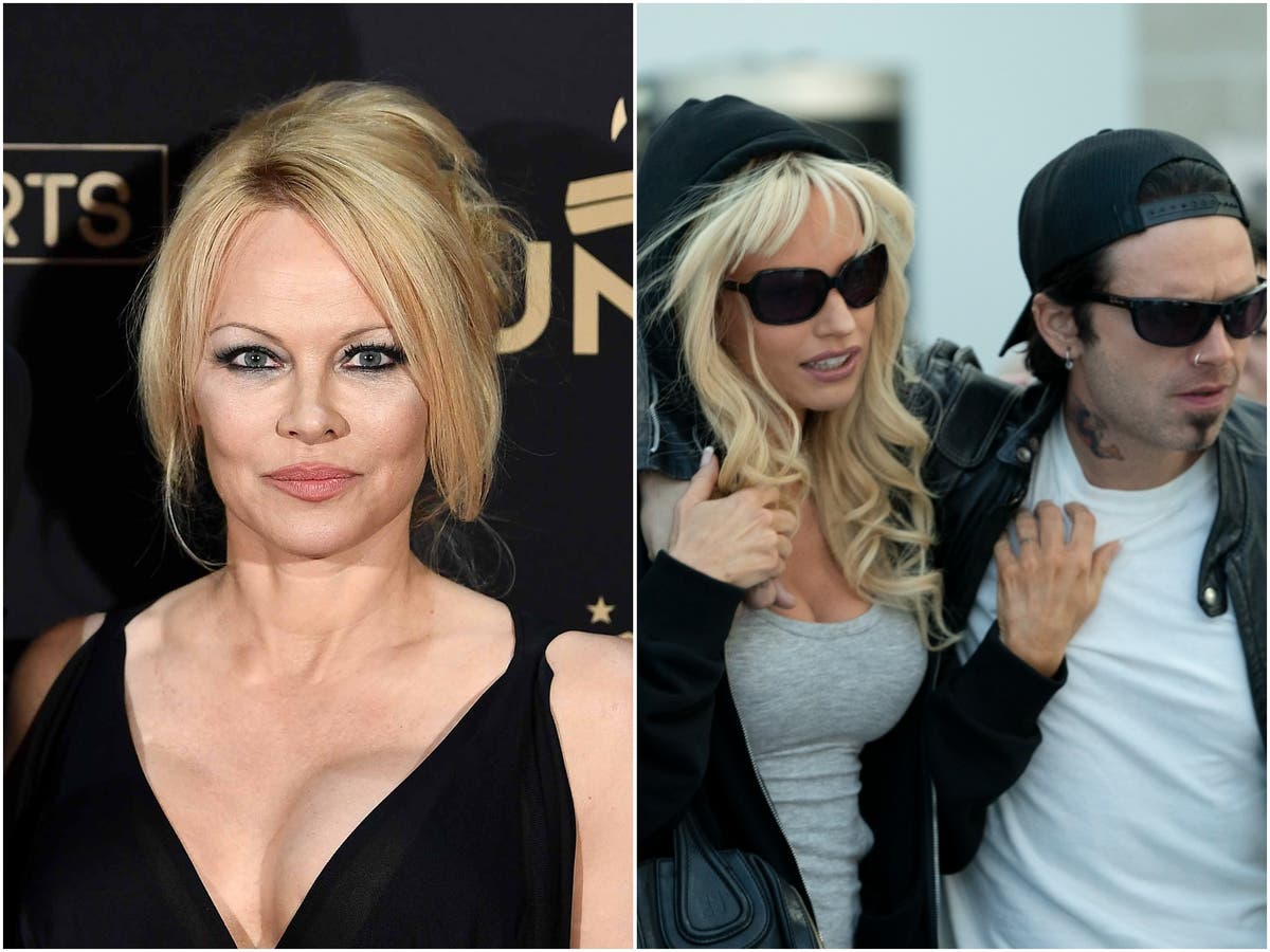 Pamela Anderson reacts to Pam & Tommy for the first time