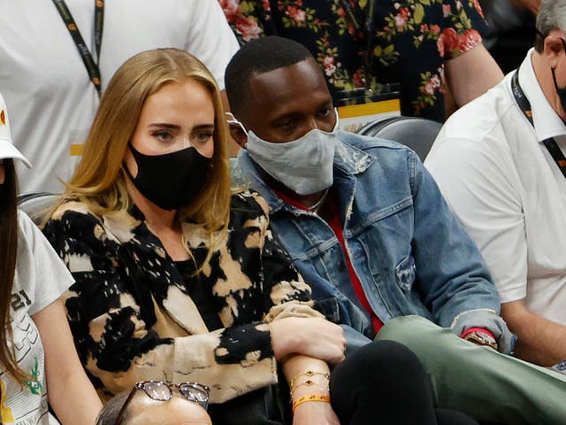 <p>The pair attended an NBA game together in July 2021</p>