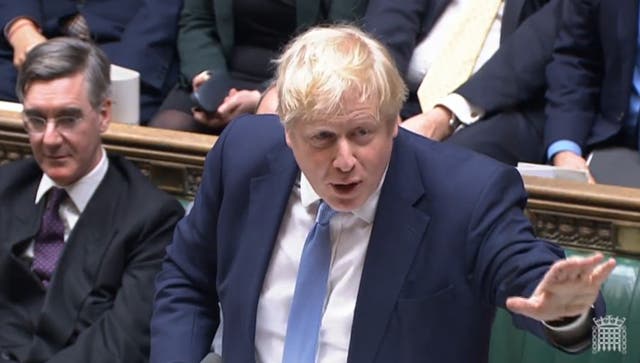 Prime Minister Boris Johnson and Home Secretary Priti Patel have presented crime figures in a ‘misleading way’, the boss of the statistics watchdog has said (House of Commons/PA)