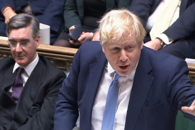 Prime Minister Boris Johnson and Home Secretary Priti Patel have presented crime figures in a ‘misleading way’, the boss of the statistics watchdog has said (House of Commons/PA)