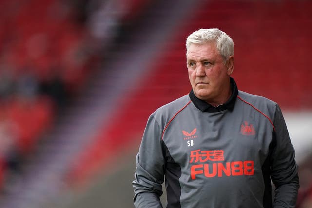 Steve Bruce is back in football after being named West Brom manager (Tim Goode/PA)