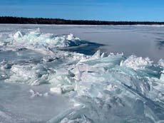 Scientists race to gather winter data on warming Great Lakes