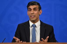 Cost of living – latest: Water bills to rise as Sunak warns middle earners they’ll ‘feel pinch’ of gas prices