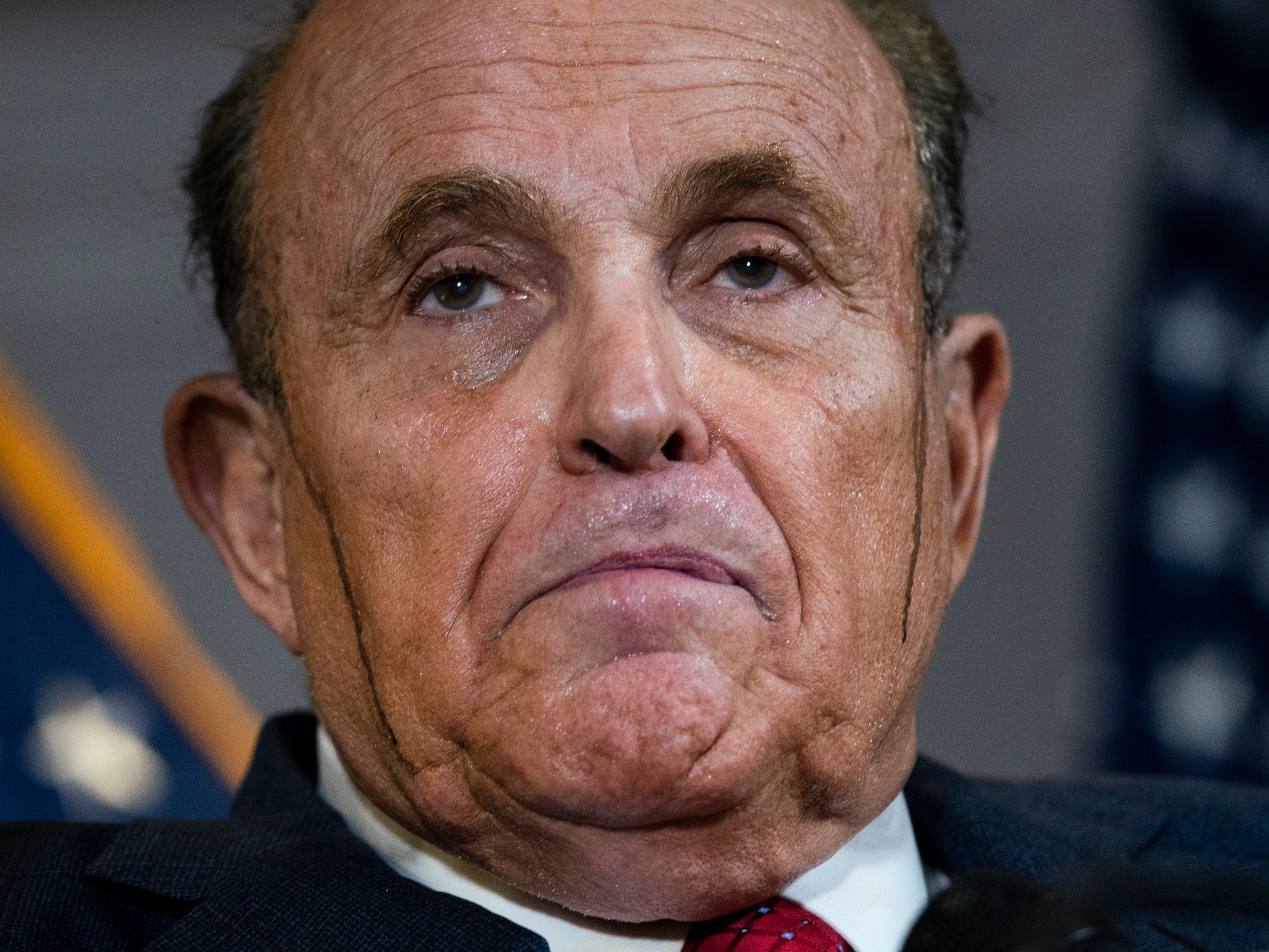 Rudy Giuliani, pictured here in November 2020, served as one of Trump’s most prominent aides