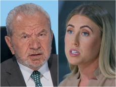 The Apprentice candidate points out hypocrisy of Lord Sugar’s reasoning for firing her