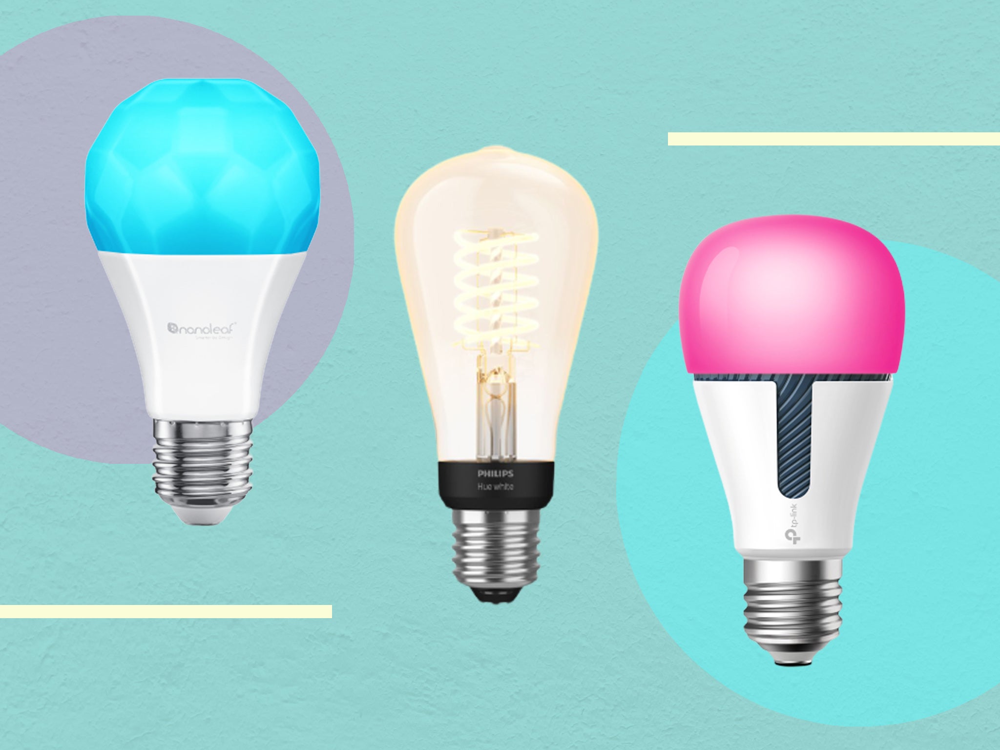 Best smart light bulbs 2022: White and colour from Phillips, and more | The Independent