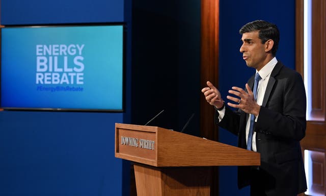 <p>‘Rishi Sunak’s response to the energy price crisis was hopeless’ </p>