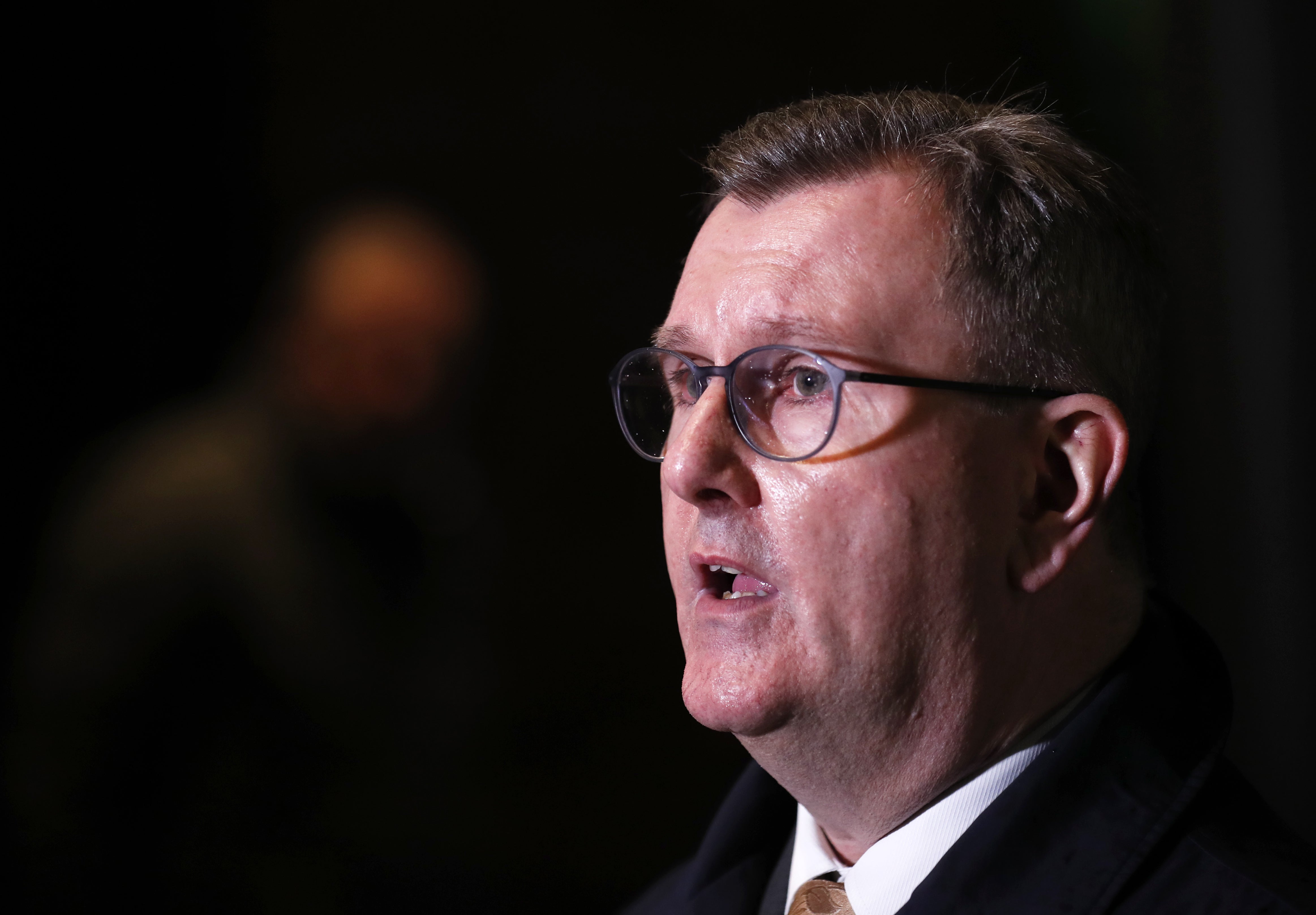 DUP Leader Sir Jeffrey Donaldson MP said it was a matter for each individual which constituency they wanted to attempt to run in (Peter Morrison/PA)