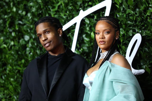<p>Rihanna revealed her pregnancy to the world alongside her partner, rapper, A$AP Rocky</p>