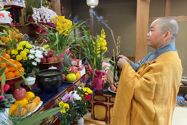 <p>Thich Tam Tri, a Vietnamese nun who moved to Japan as a student, helps connect Vietnamese migrants to the services they need</p>