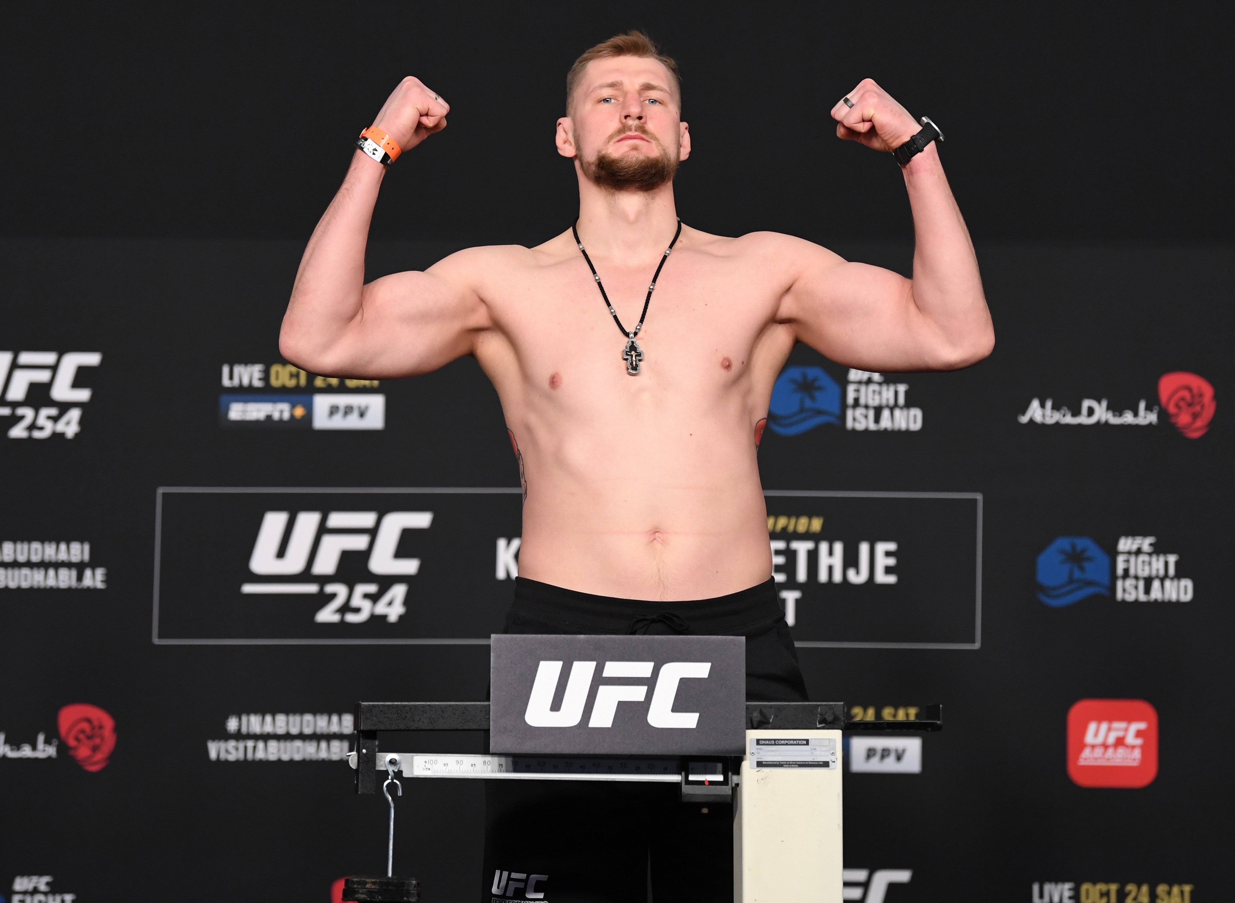 Russia’s Alexander Volkov has 43 pro MMA fights to his name