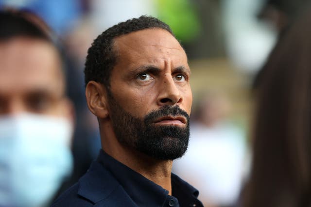 A football supporter has admitted sending racially abusive messages to Rio Ferdinand (Niall Carson/PA)
