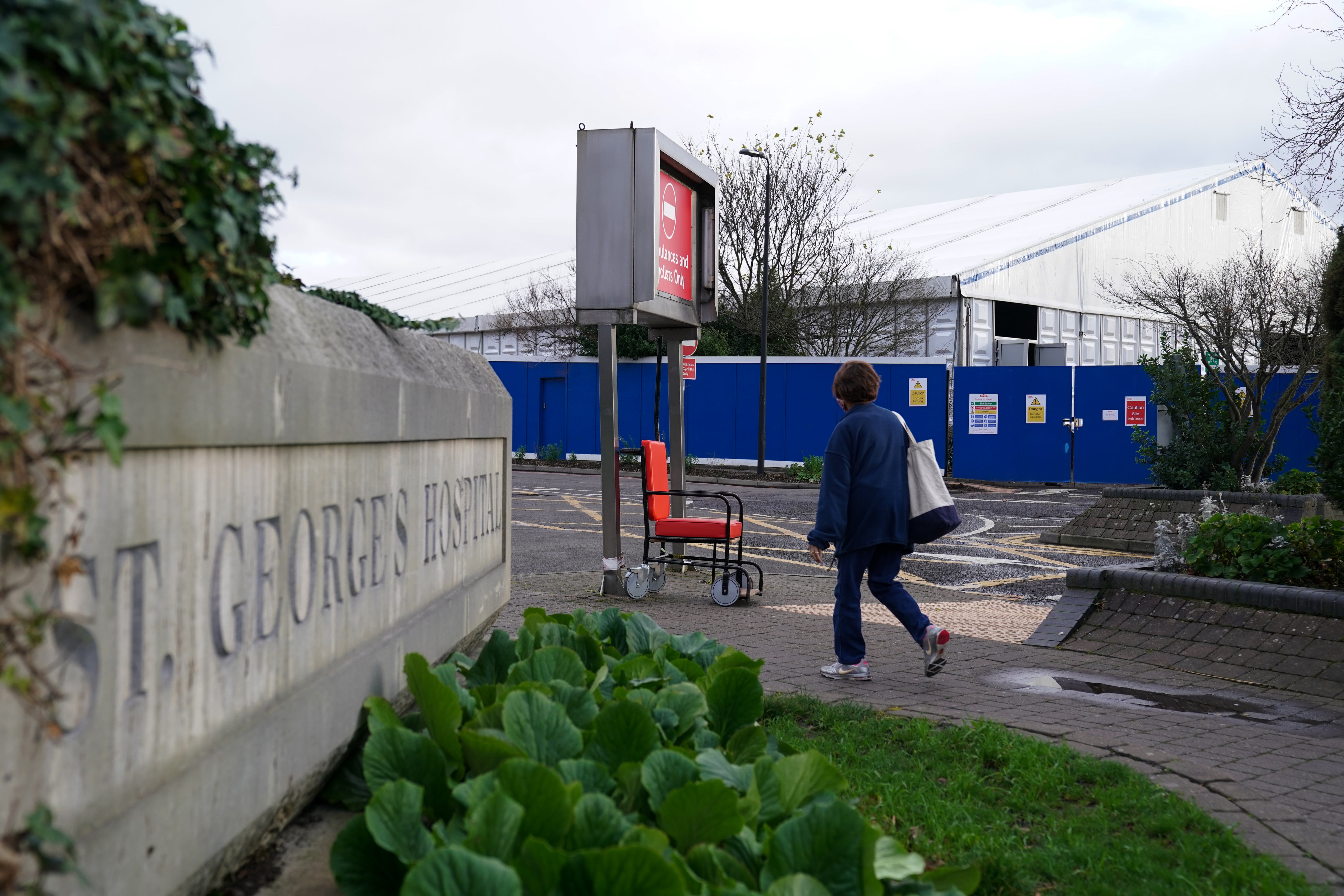 St George’s Hospital (Kirsty O’Connor/PA)