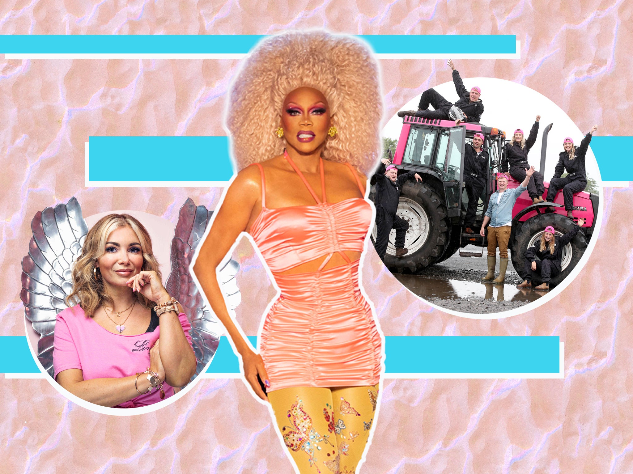 Three at last: ‘Angels of the North’, ‘RuPaul’s Drag Race UK Versus the World’ and ‘The Fast and the Farmerish’ are among the series premiering on the channel following its return to the airwaves