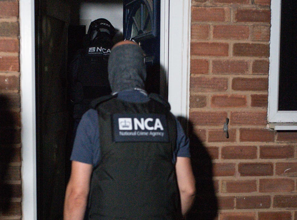 The National Crime Agency was involved in the operation (PA)