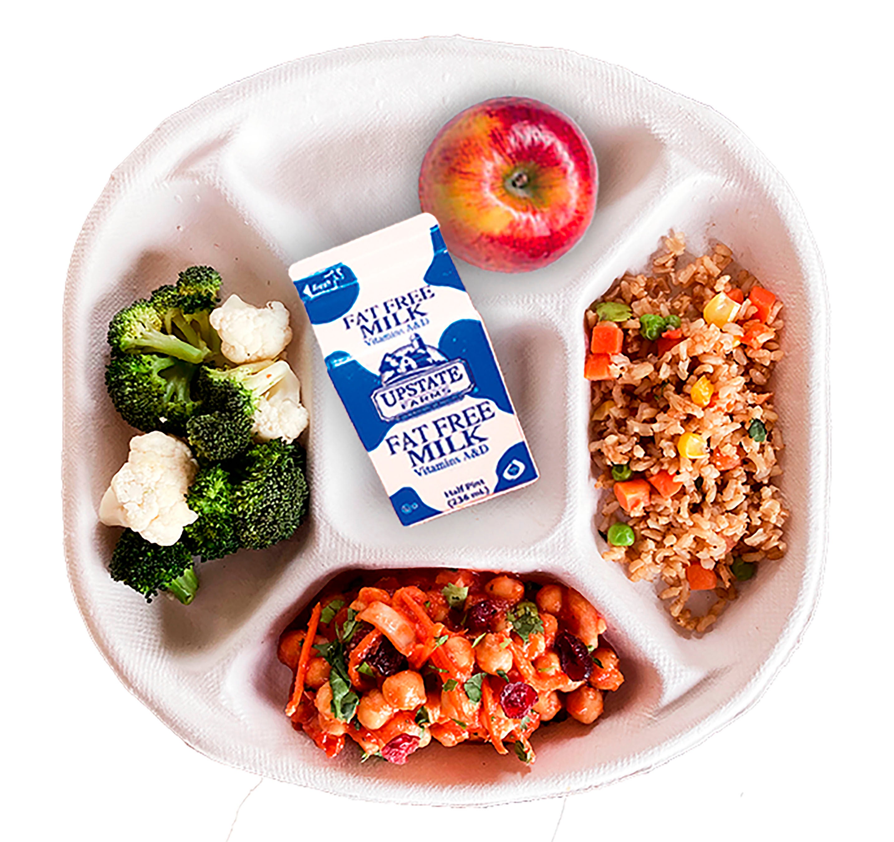 New York City school lunch menu going vegan on Fridays | The Independent