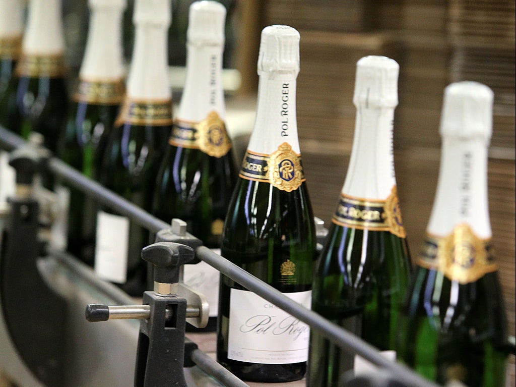 French Champagne makers say they have no plans to sell UK government’s Brexit pint bottles
