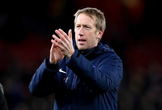 Brighton boss Graham Potter believes Albion should be able to dream of winning the FA Cup (Adam Davy/PA)