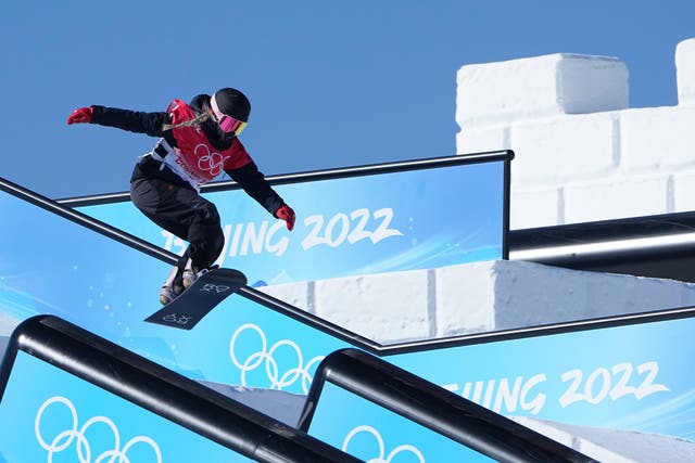 Katie Ormerod failed to reach the final of the women’s snowboard slopestyle event (Gregory Bull/AP)