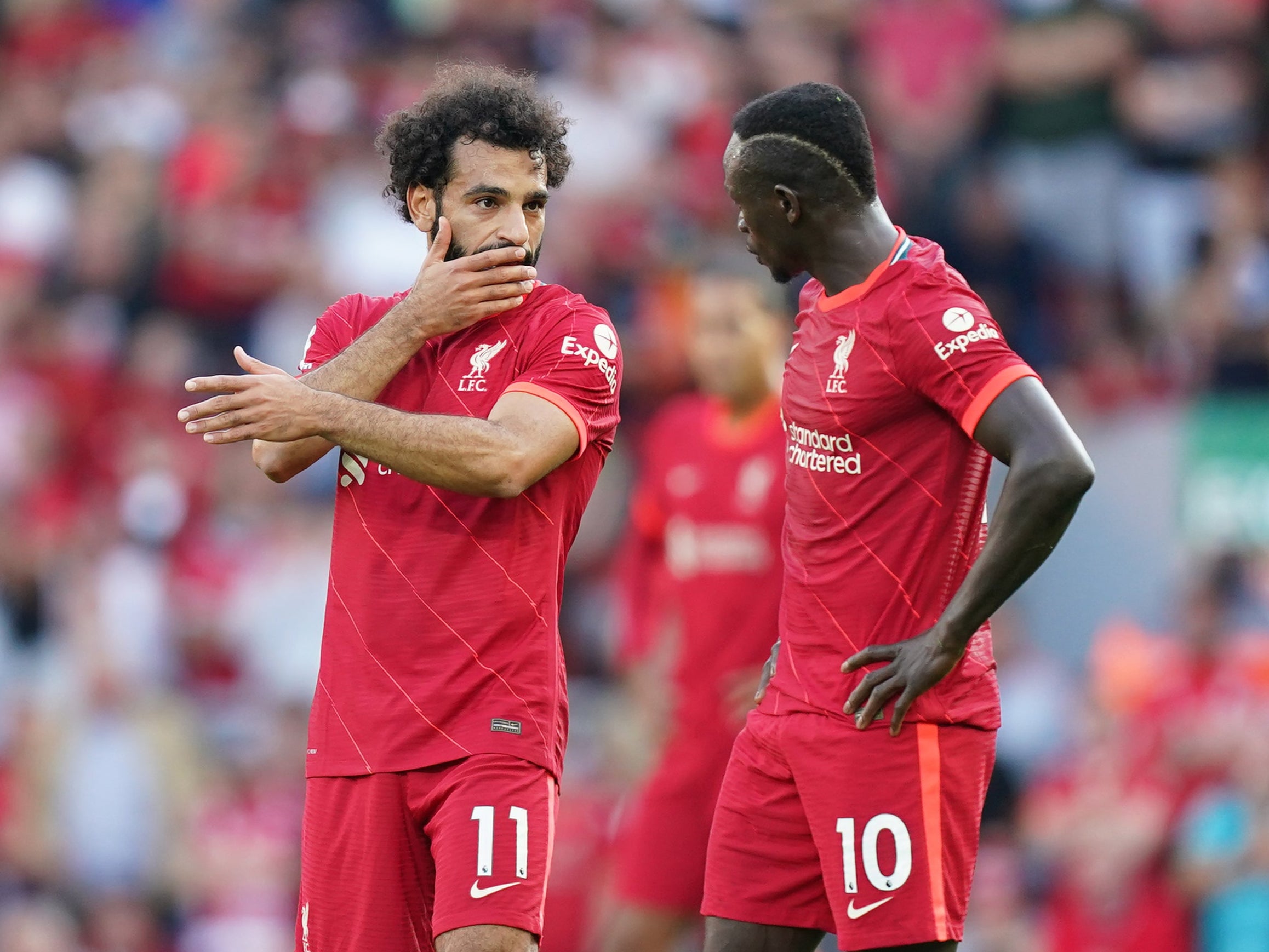 Liverpool team-mates Mohamed Salah and Sadio Mane go head-to-head in the African Cup of Nations on Sunday (Mike Egerton/PA)