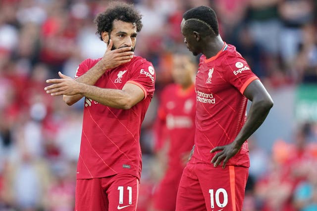 Liverpool team-mates Mohamed Salah and Sadio Mane go head-to-head in the African Cup of Nations on Sunday (Mike Egerton/PA)