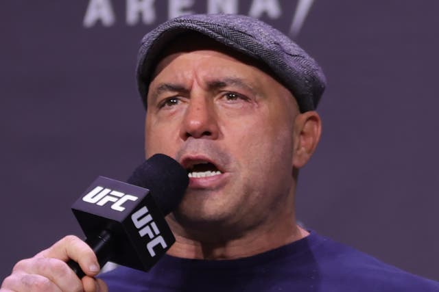 <p>Popular podcast host Joe Rogan has been widely criticised for spreading misinformation about Covid-19 </p>