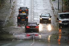 Flood risk as snowy showers sweep across Scotland