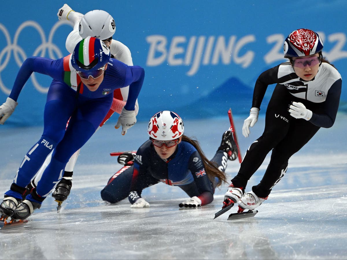 Winter Olympics: Luckless Britons suffer short track speed skating heartbreak