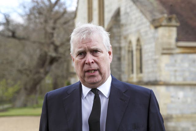El duque de York se enfrentará a una entrevista bajo juramento como parte del caso civil de agresión sexual en su contra (Steve Parsons/PA)