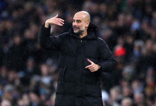 Pep Guardiola felt his side came through a tough test (PA)