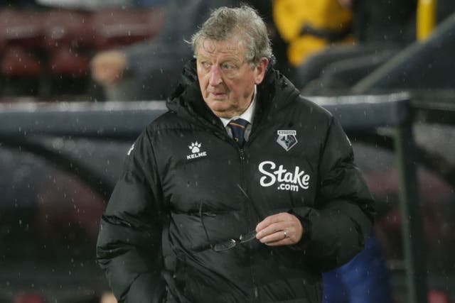 Watford manager Roy Hodgson saw his new side hold Burnley (Ian Hodgson/PA).