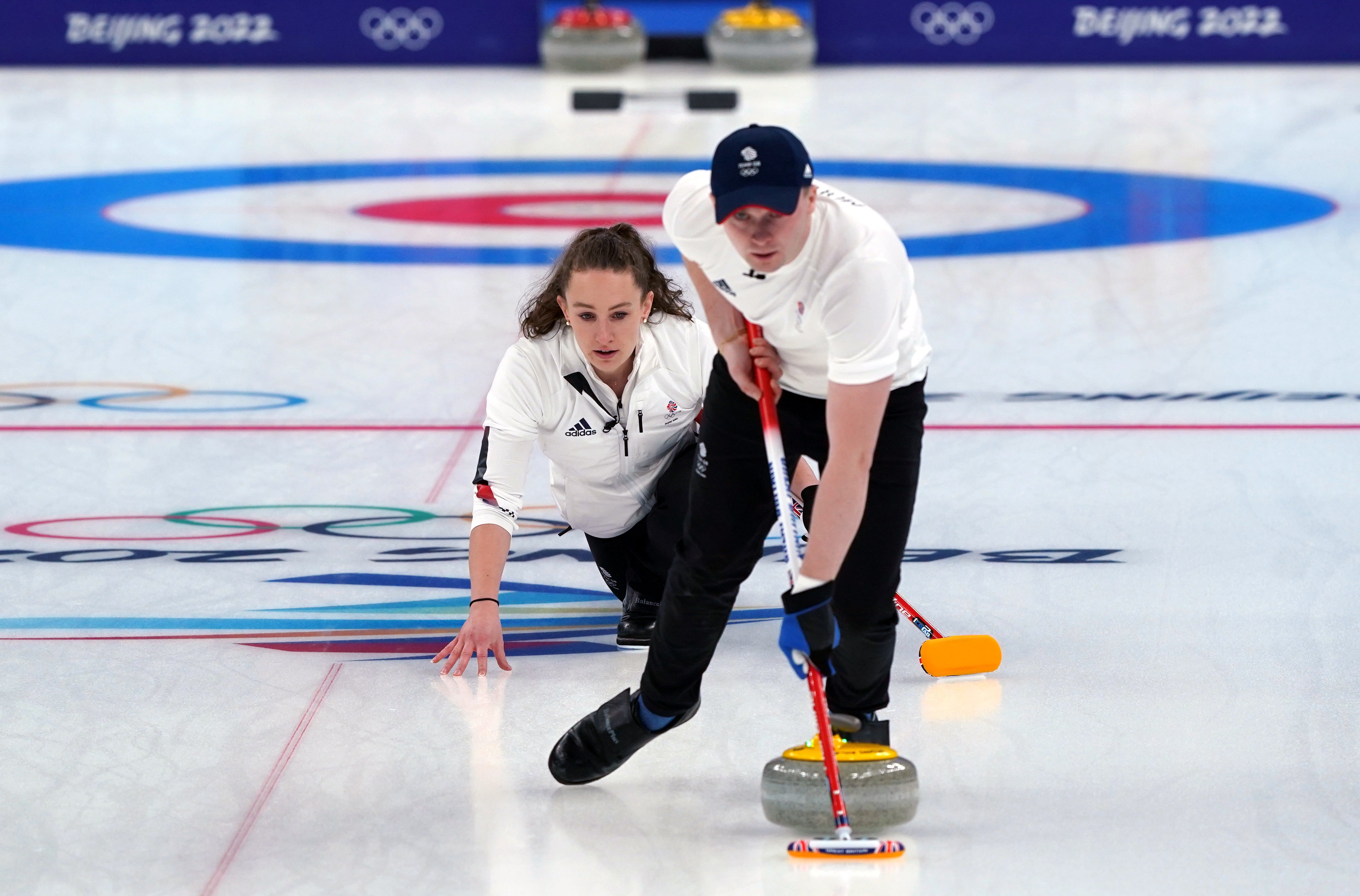 Today at the Winter Olympics Great Britains mixed curlers one more win off semi-final spot The Independent