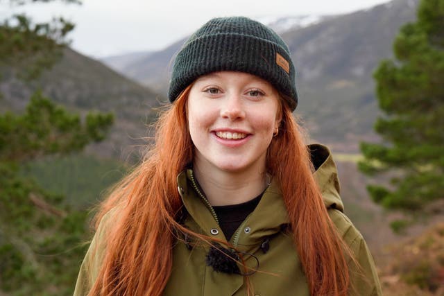 Kirsty Muir, 17, has won the Scottish Youth Award for Excellence in Mountain Culture (Dave MacLeod/PA)