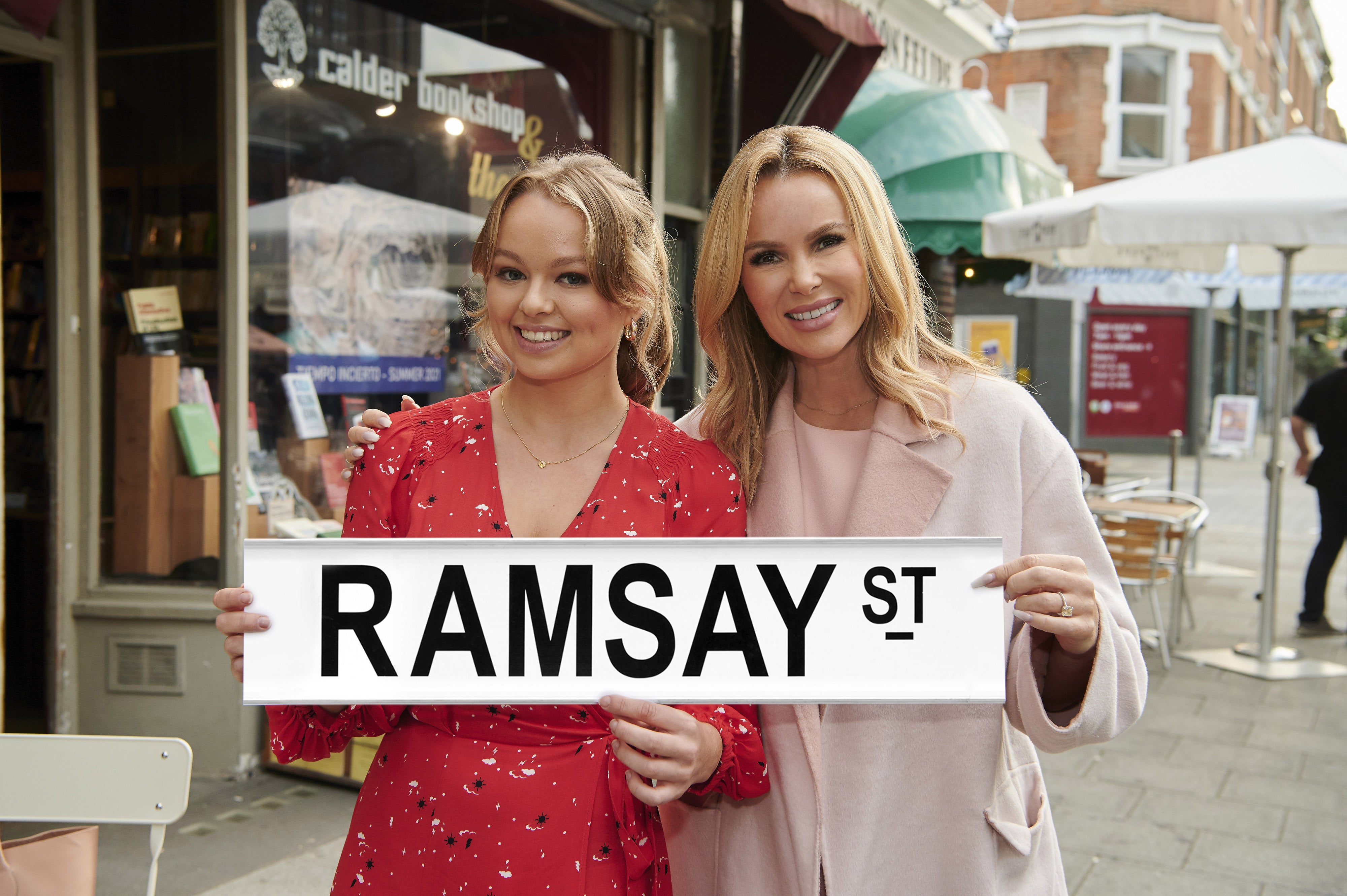 The soap has featured British guest stars including Amanda Holden (Channel 5/PA)
