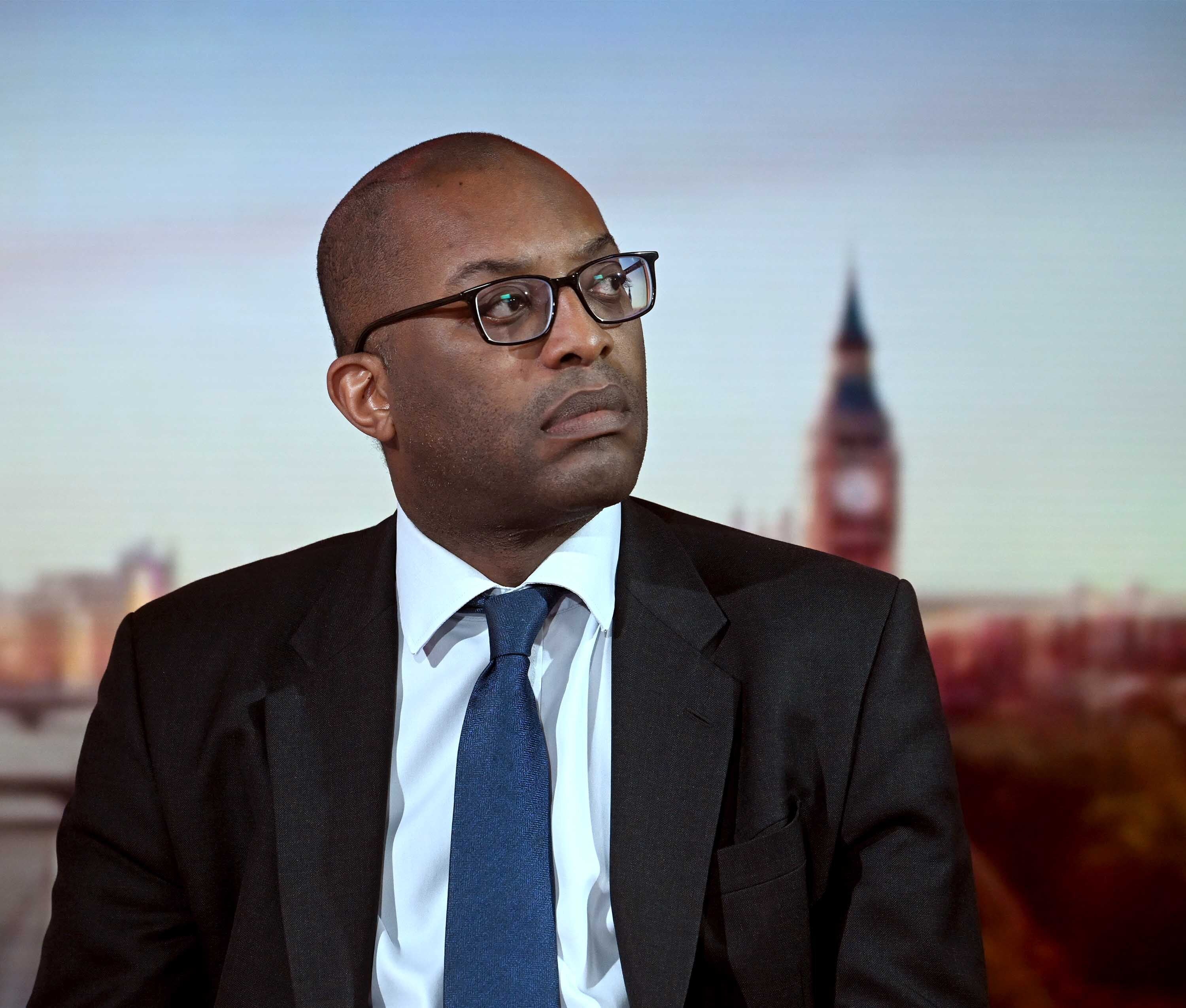Business Secretary Kwasi Kwarteng appeared on the BBC1 current affairs programme Sunday Morning (Jeff Overs/BBC)