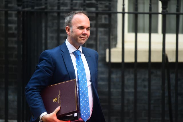 <p>Gavin Barwell, who has said it is ‘insane’ for Tory MPs to indicate that they would do a deal with Reform in a hung parliament</p>