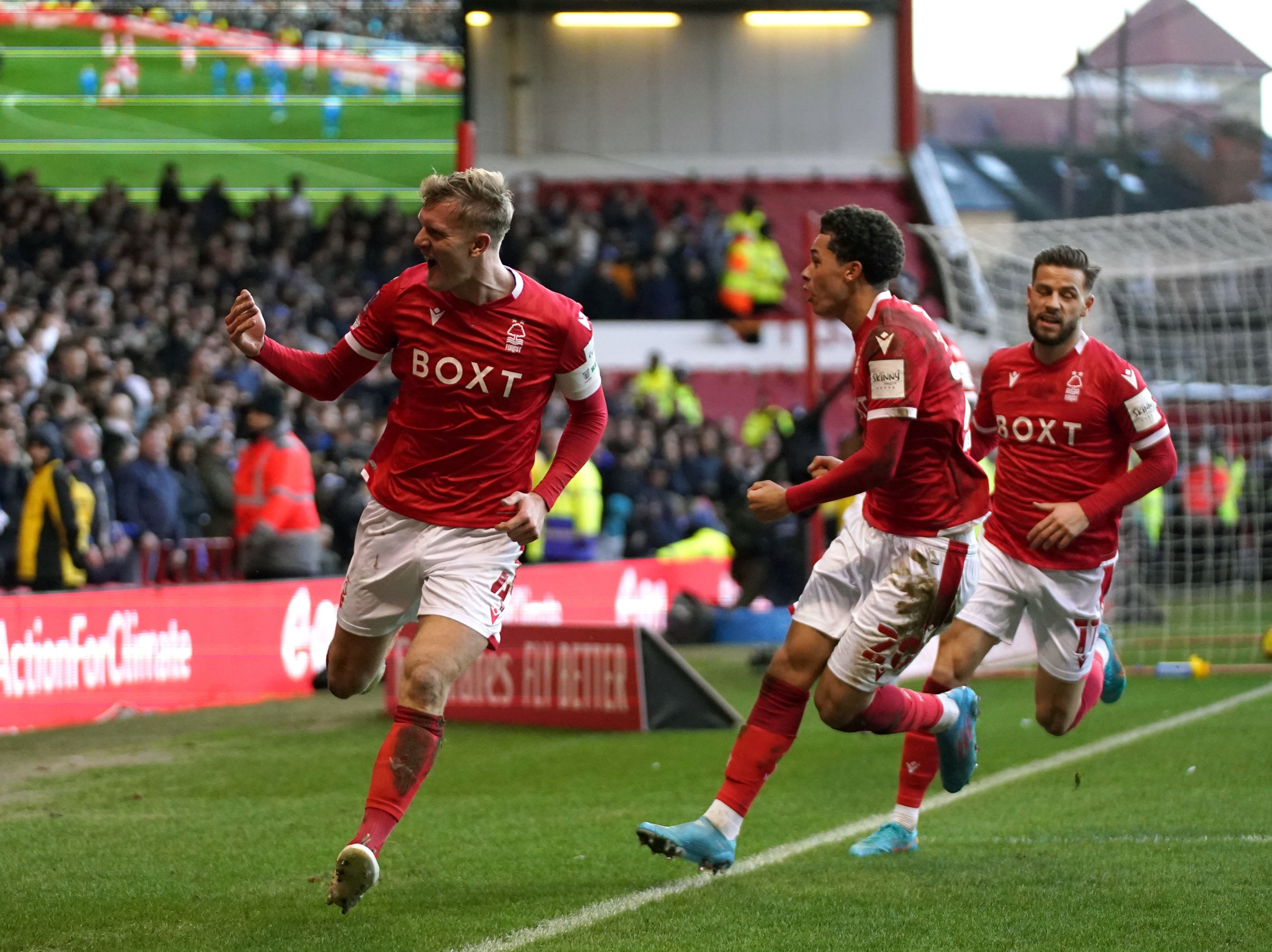 Forest ran riot at the City Ground