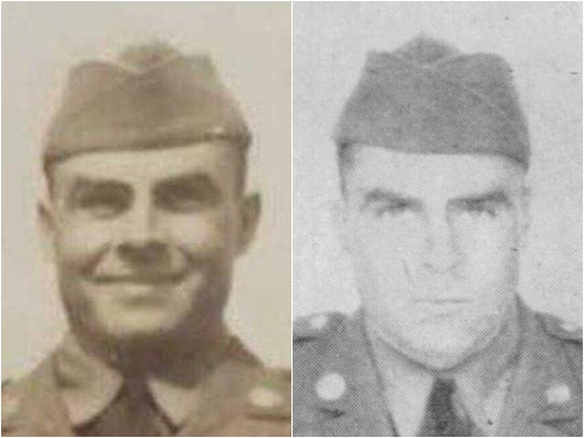 <p>The remains of Private Andrew Joseph Ladner, who was killed in WWII, was finally identified in 2021</p>