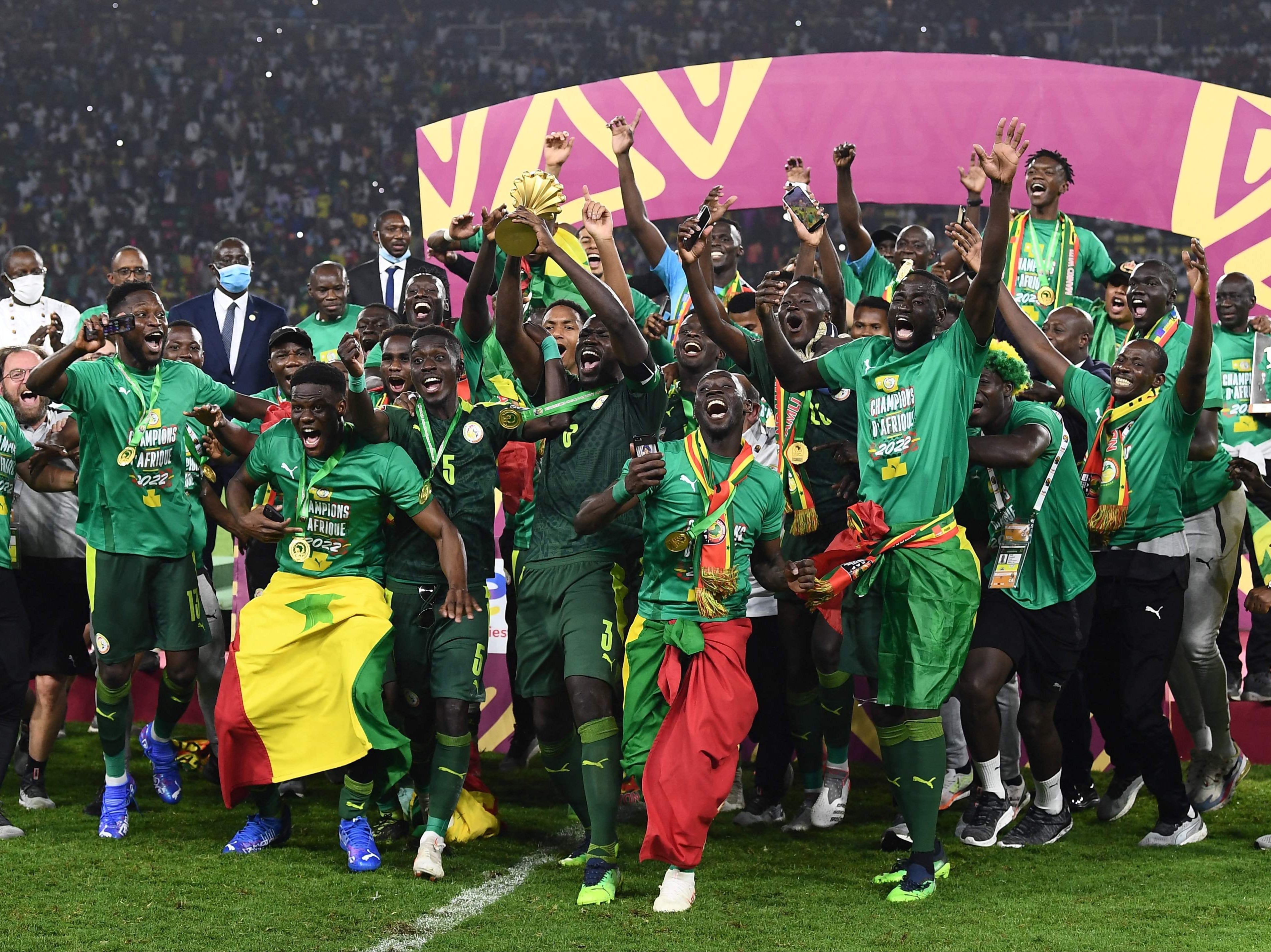 Afcon 2022 Senegal win Africa Cup of Nations in penalty shootout against Egypt The Independent