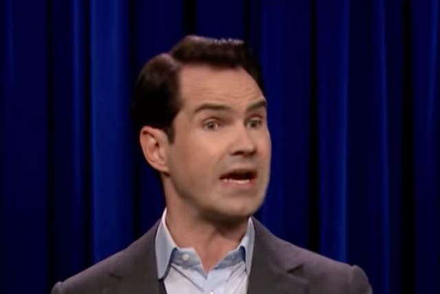 <p>Jimmy Carr comedy stand-up</p>